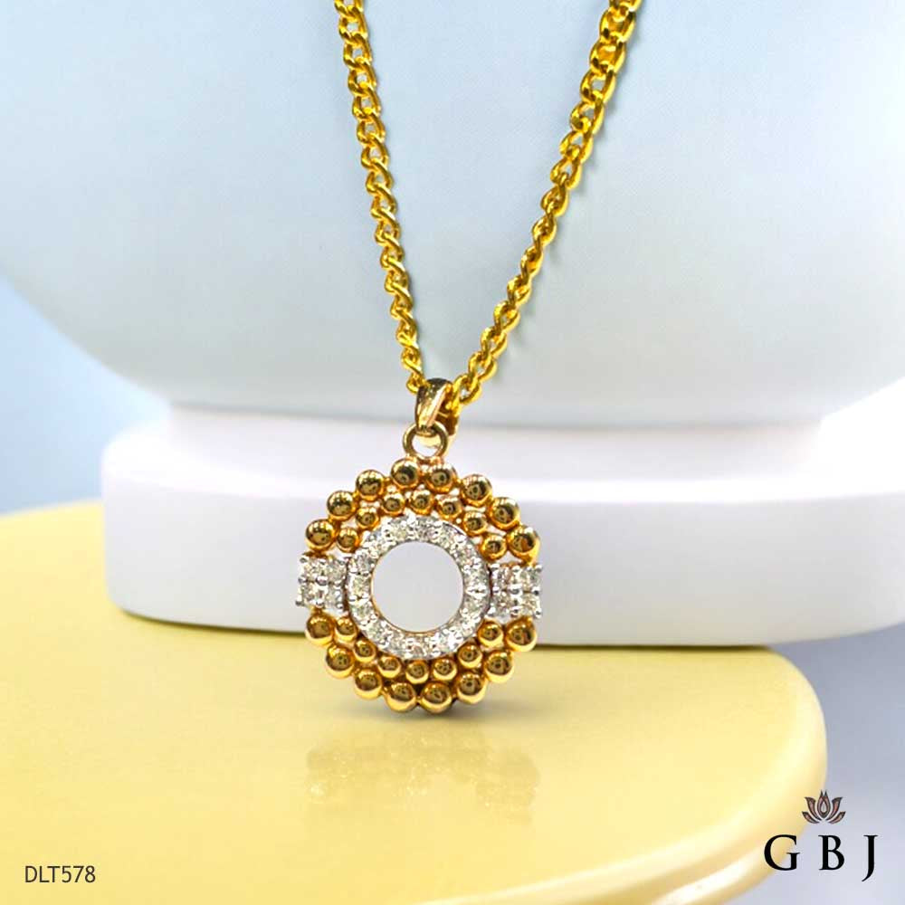 18K Real Diamond Locket VS-SI / G-H-I