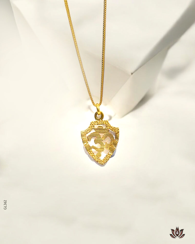 22K Real Gold Casual Om Locket